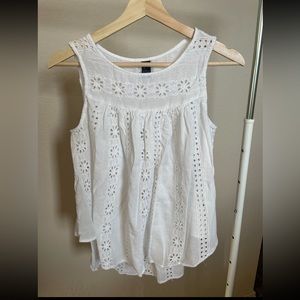 Gap Eyelet Tank Top